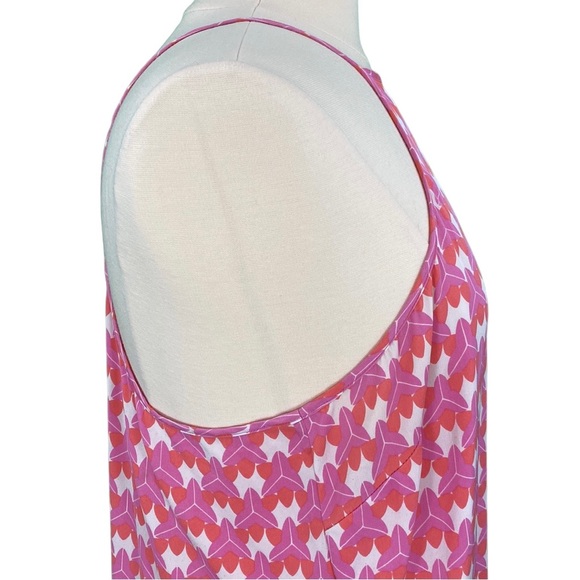 Banana Republic Milly Silk Blend Abstract Print Tank Top - Picture 7 of 16